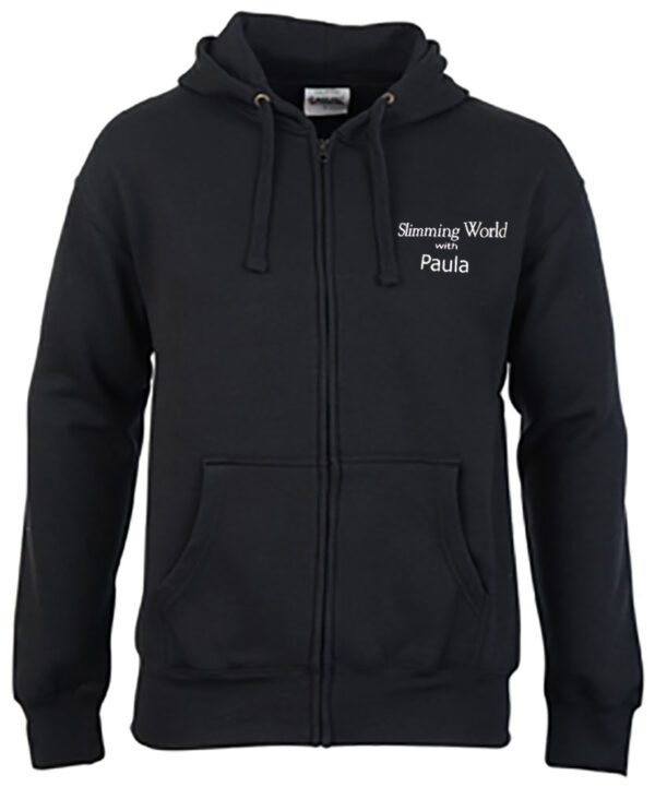 C206 Zip Hood with Logo