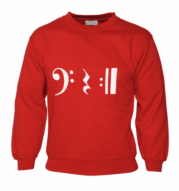 Red Sweatshirt Bass