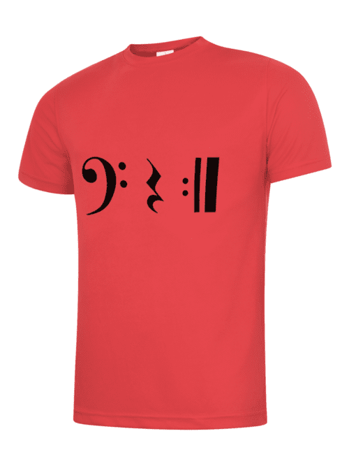 red t shirt notation